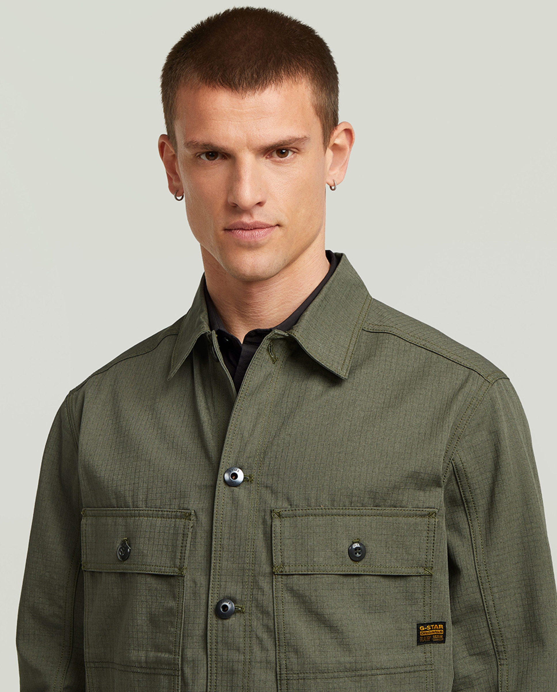 Sobrecamisa Regular Verde-3