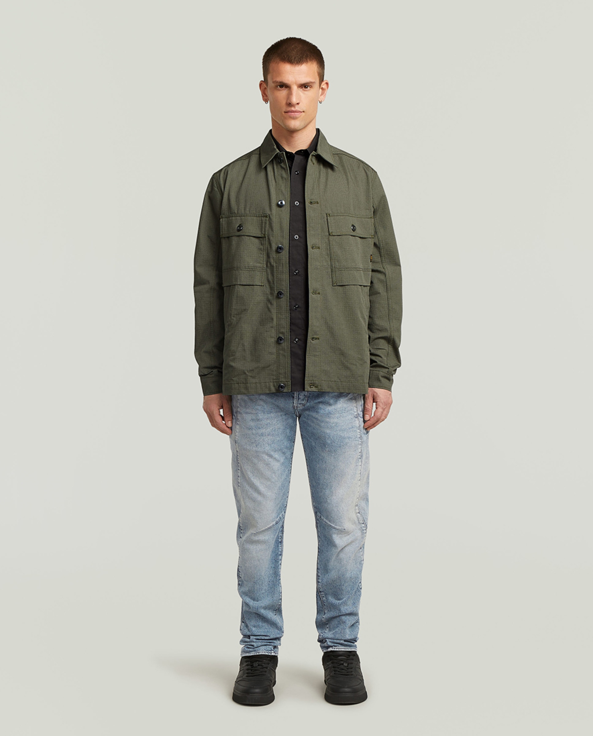 Sobrecamisa Regular Verde-7