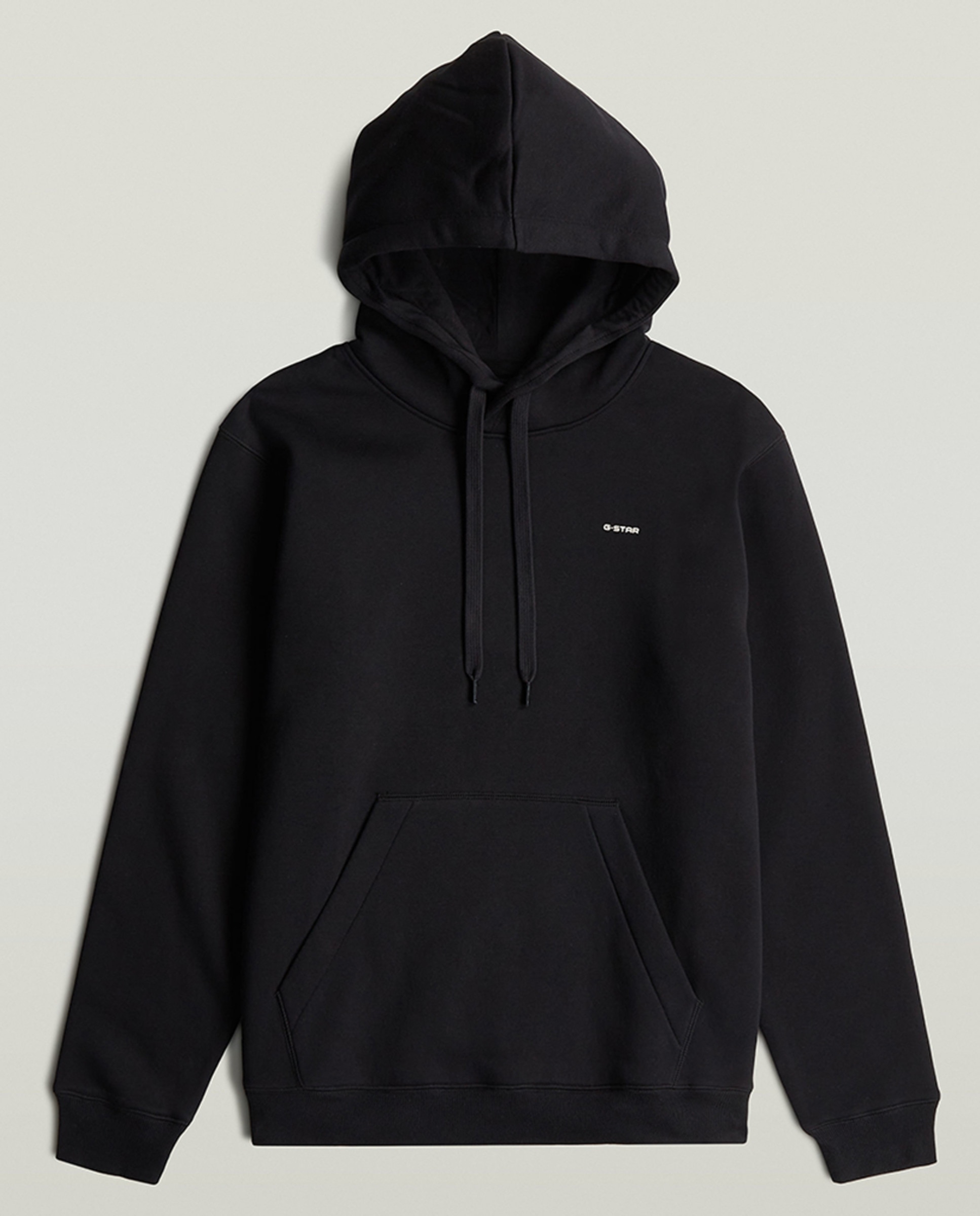 Sweatshirt de Corte Regular com Capuz Preto-6