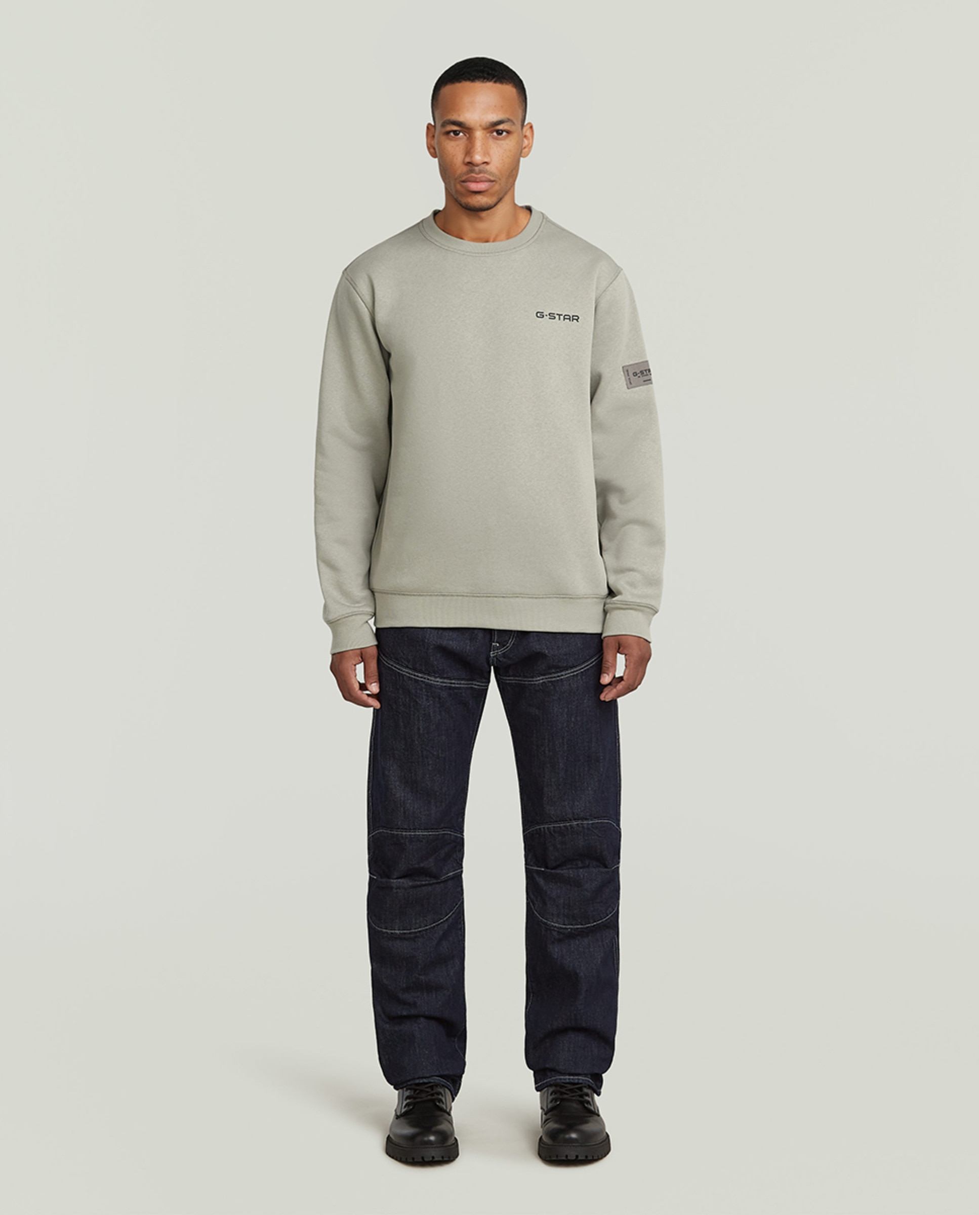 Sweatshirt Regular Cinzento-7
