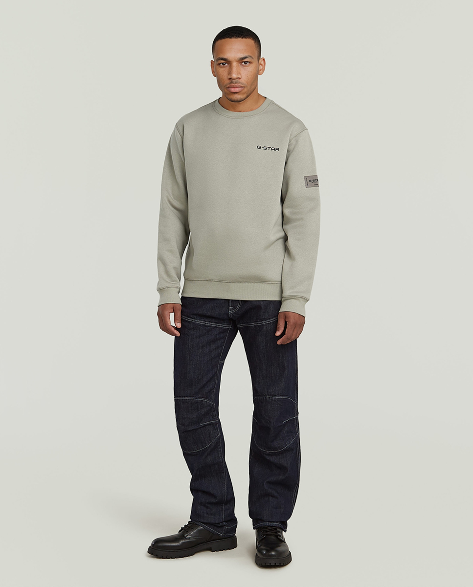 Sweatshirt Regular Cinzento-4