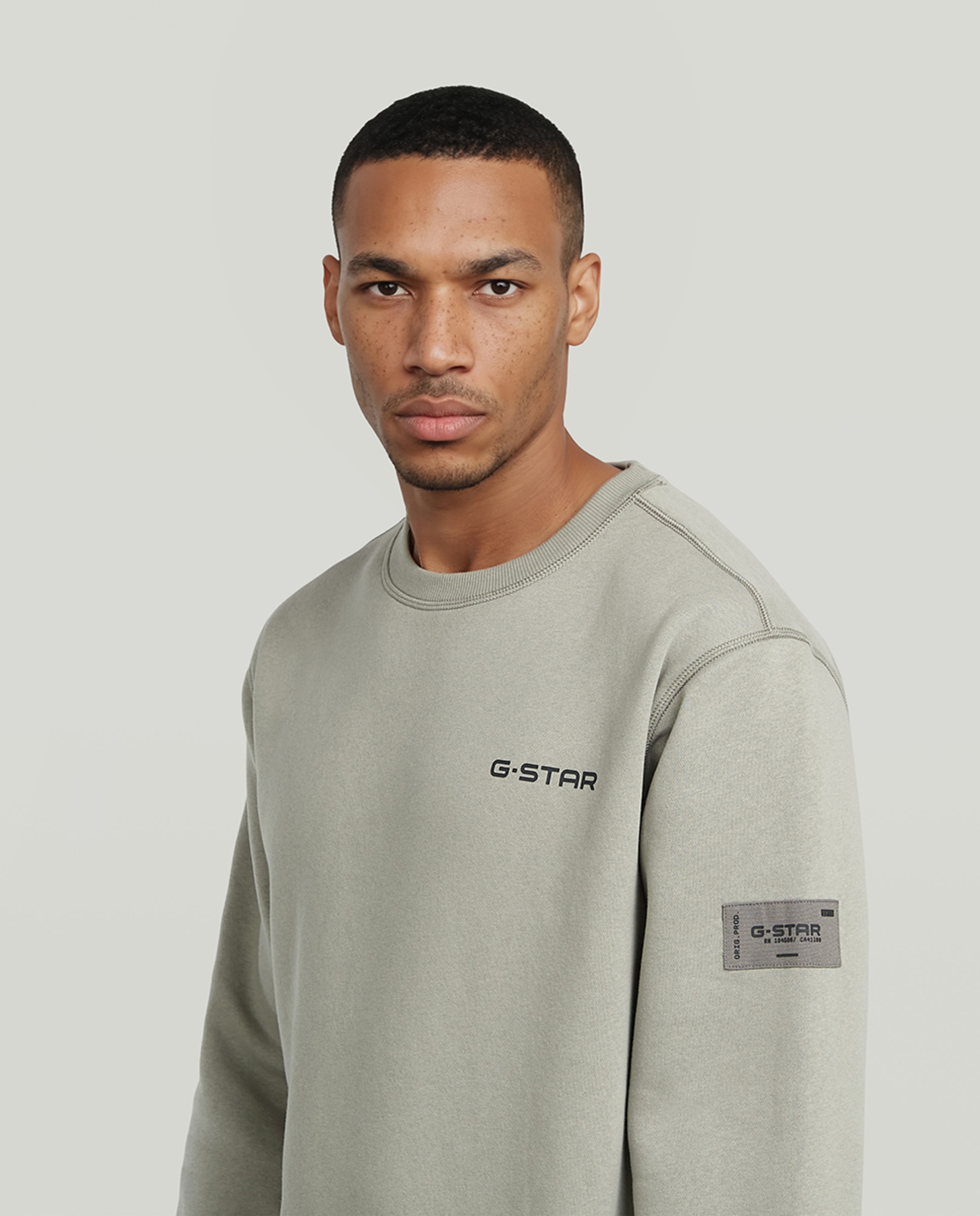 Sweatshirt Regular Cinzento-3