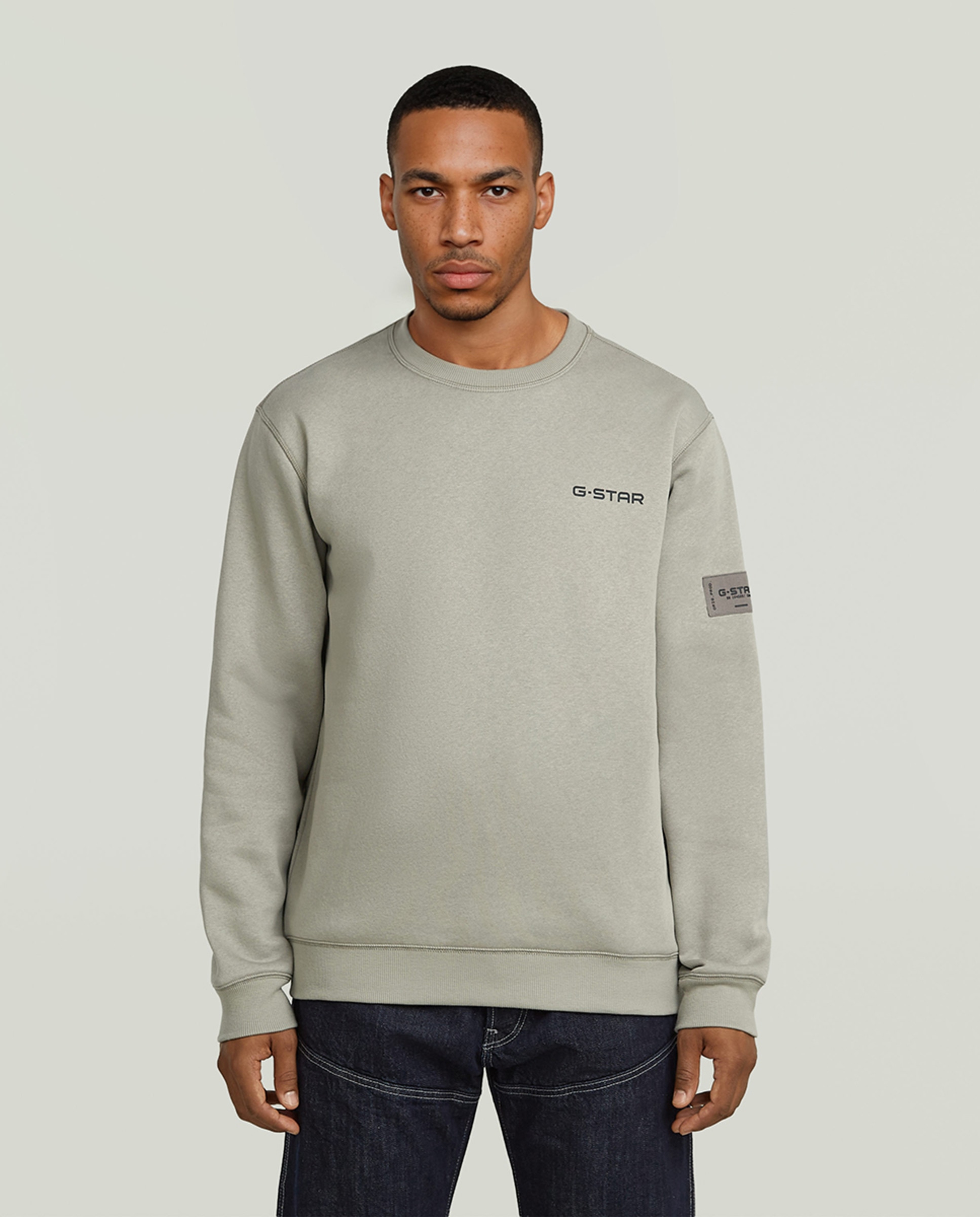 Sweatshirt Regular Cinzento-1