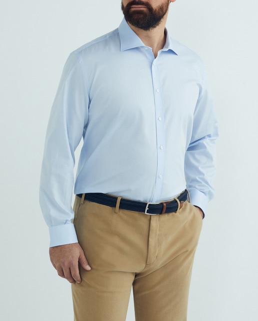 Imagen 0 de Camisa lisa de hombre