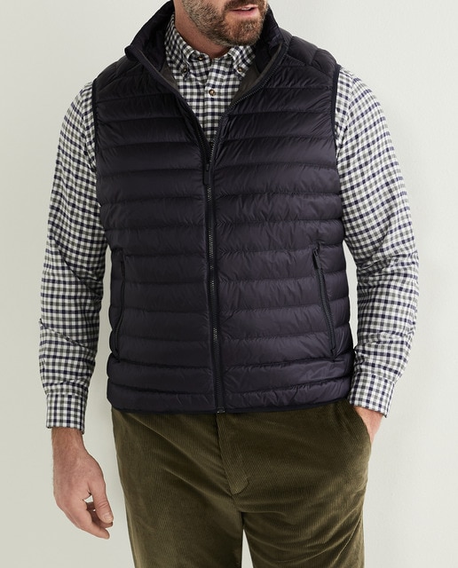 Imagen 0 de Chaleco de plumas ligero de hombre tallas grandes