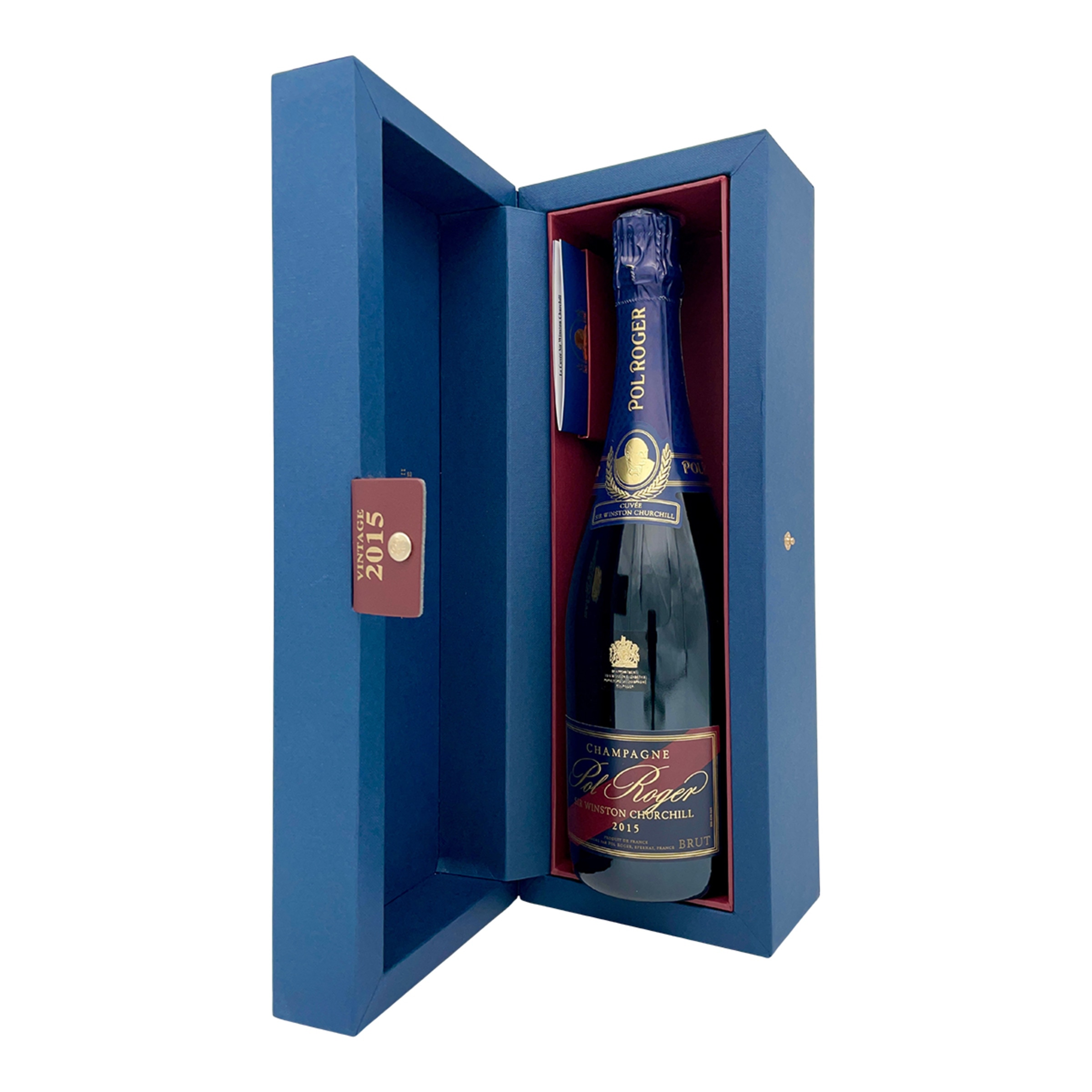 Estuche Champagne Sir Winston Churchill Cuvée Brut Pol Roger 2015 1