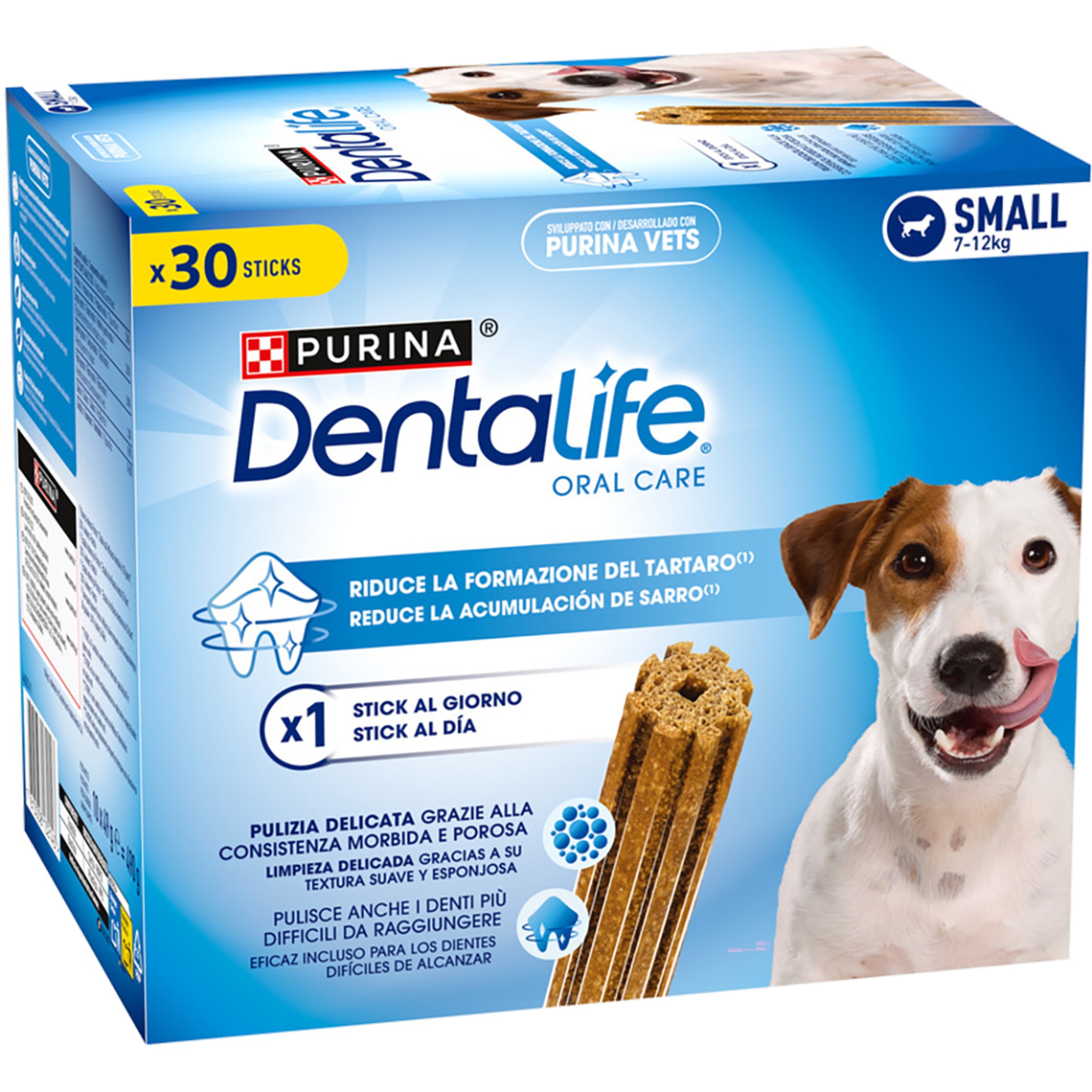 snack dental para perros tamaño pequeño 30 unidades 16 g