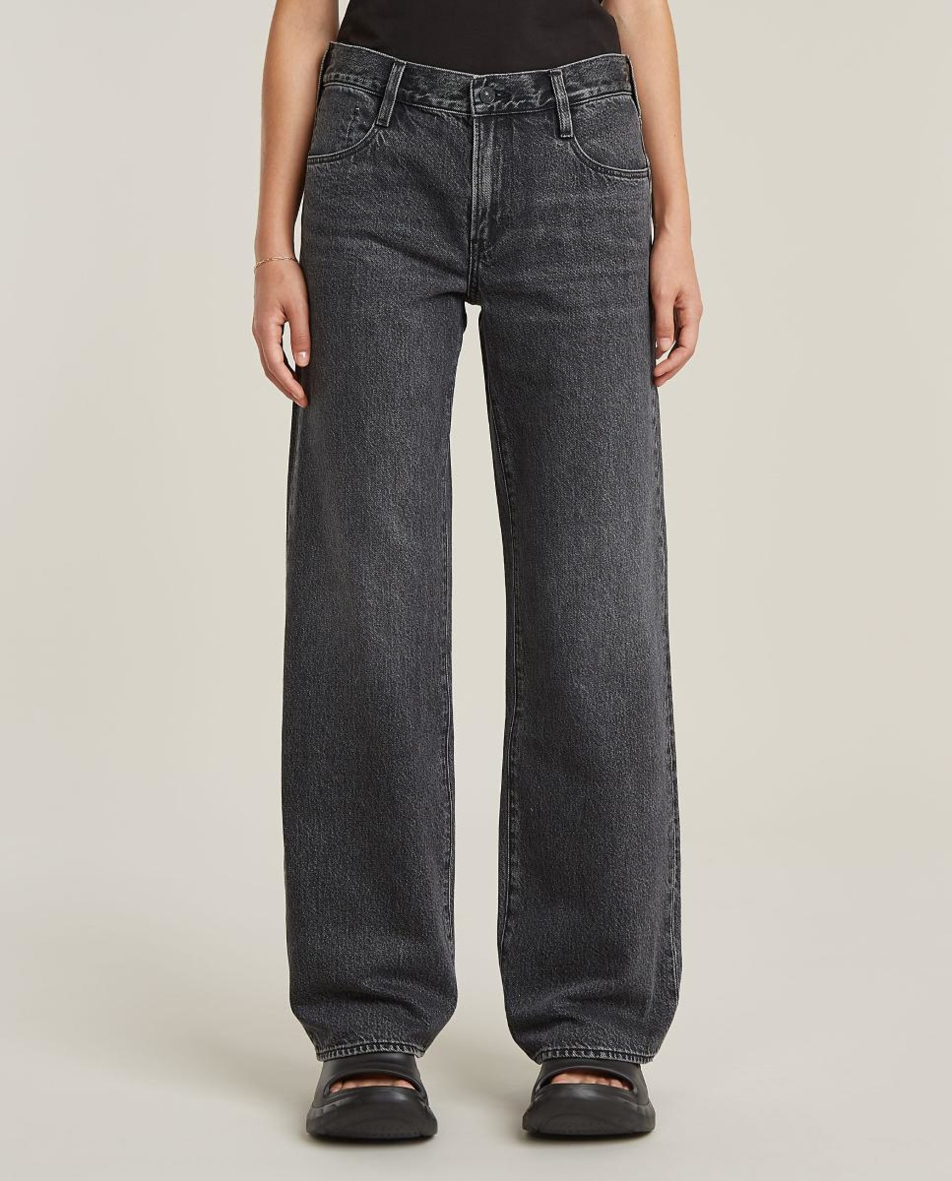 Imagem 0 de Jeans Judee de Corte Folgado e Cintura Baixa