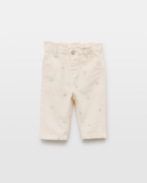 Imagem 0 de Calças de Sarja Lisas de Bebé