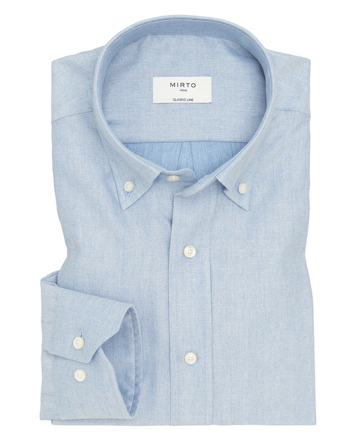 Imagem 0 de Camisa Casual Lisa com Manga Comprida