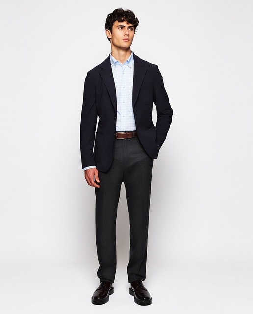 Imagen 0 de Pantalón hombre regular franela strech liso