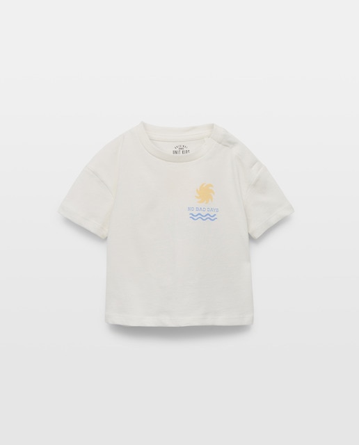 Imagen 0 de Camiseta de bebé estampada manga corta