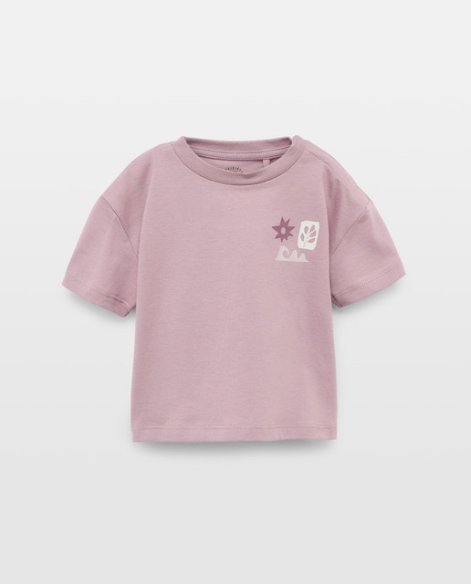 Imagen 0 de Camiseta de bebé estampada manga corta