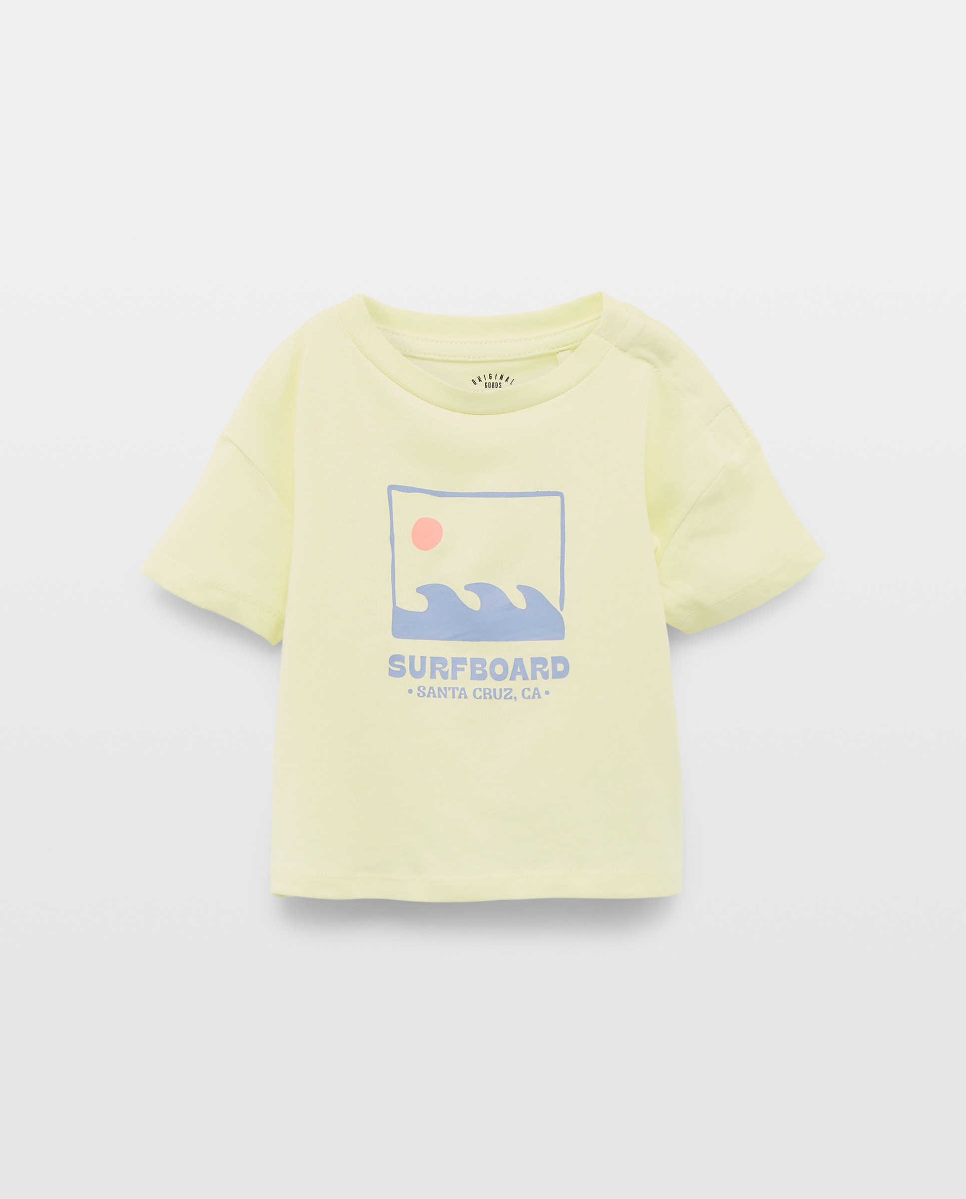 Imagen 0 de Camiseta de bebé estampada manga corta