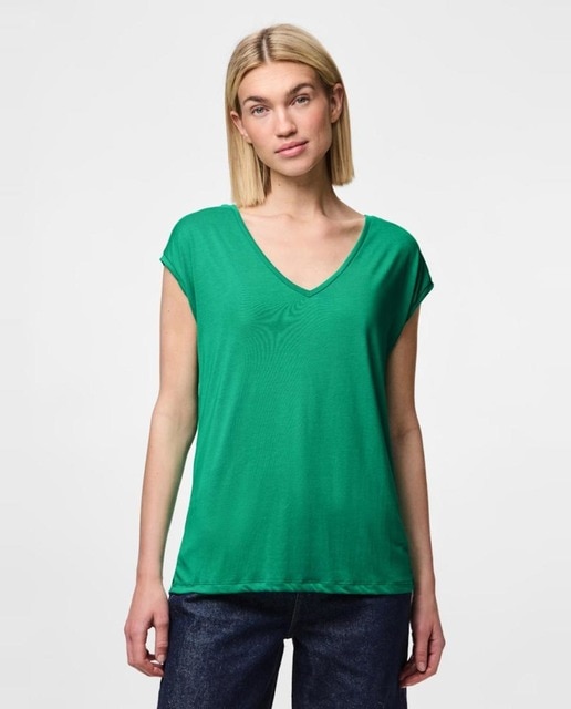 Imagem 0 de T-shirt básica de modal com manga curta