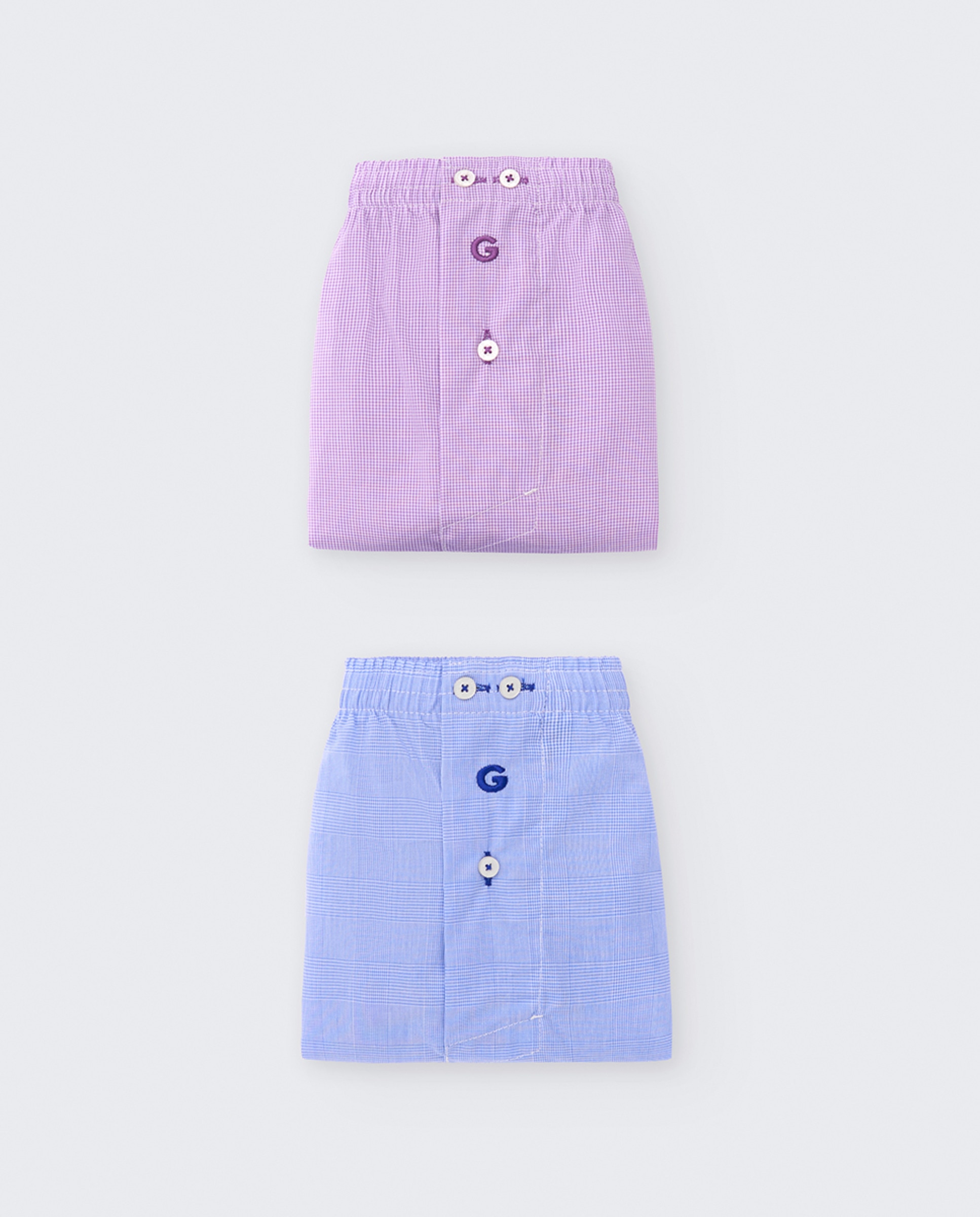 Pack de 2 Boxers de Tecido Multicolor-4