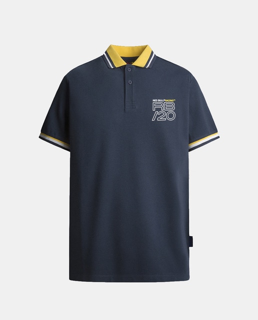 Imagen 0 de Polo de hombre algodón piqué cuello con ribete