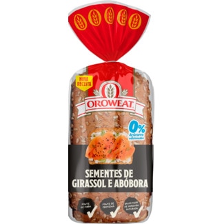 Pão Integral Sementes de Girassol e Abóbora embalagem 550 g - Oroweat
