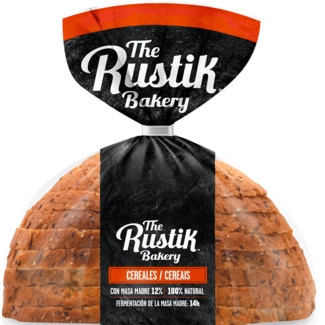 Pão Rústico Cereais embalagem 400 g - The Rustik Bakery
