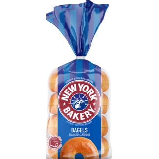 Bagels 4 Unidades Clásico embalagem 300 g - New York Bakery
