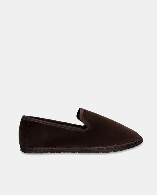 Imagen 0 de Slipper hombre en terciopelo