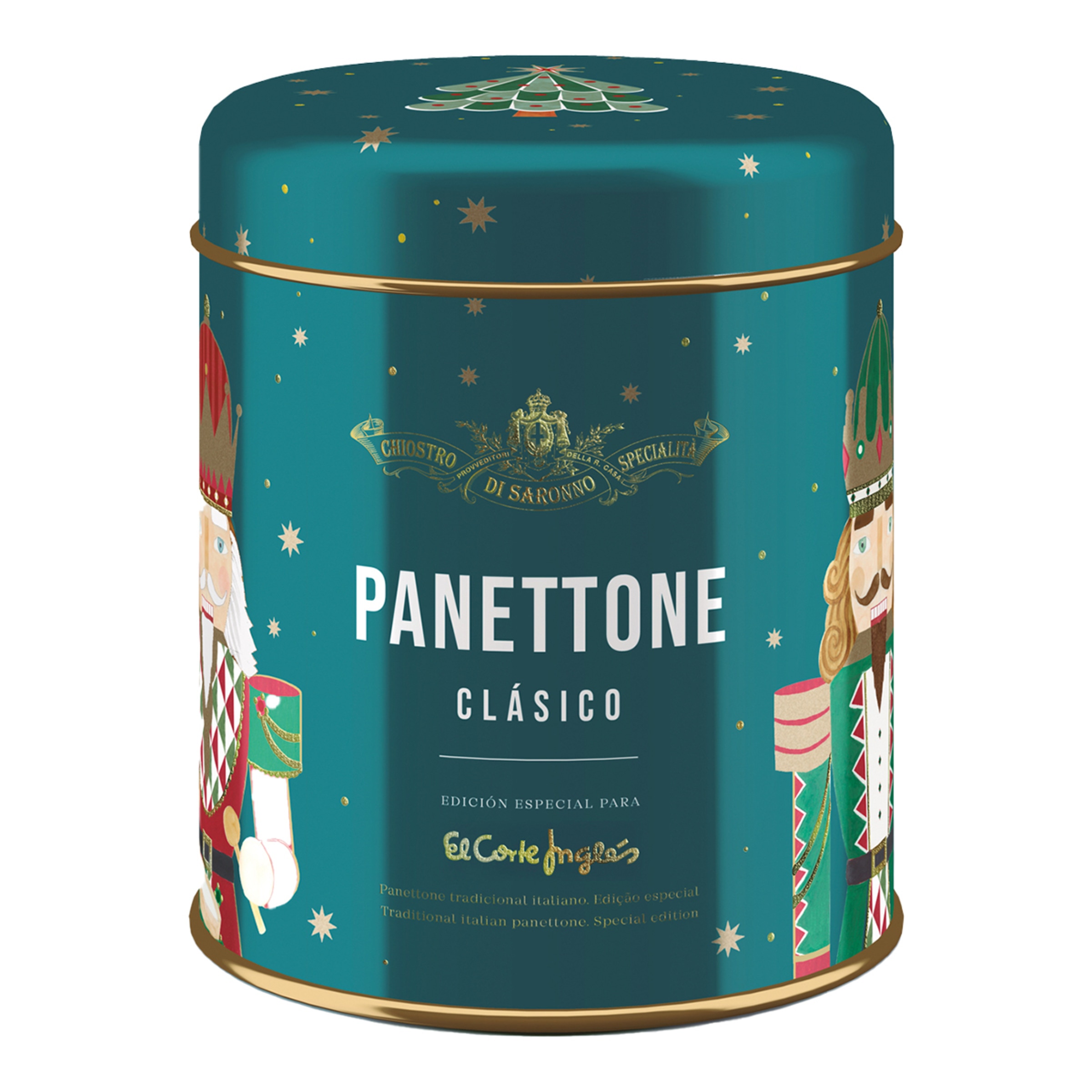 Panettone clásico "Chiostro di Saronno" edicion especial para El Corte Inglés 1
