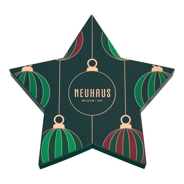 Imagen 0 de Bombones belgas Estrella de Navidad Neuhaus 20 piezas