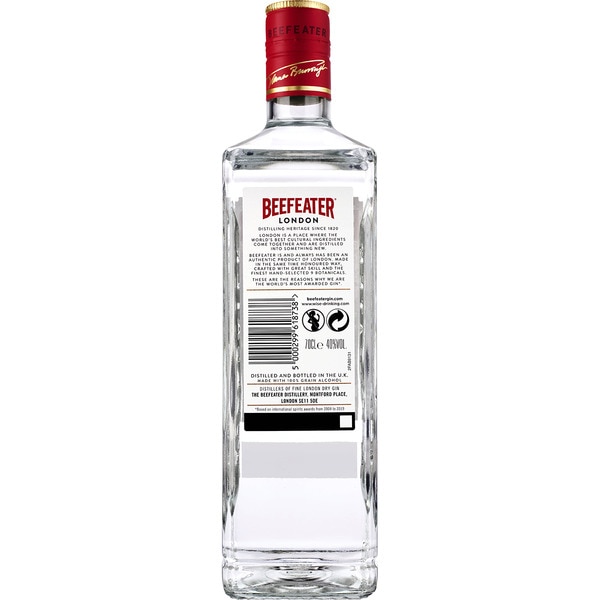 English gin bottle 70 cl