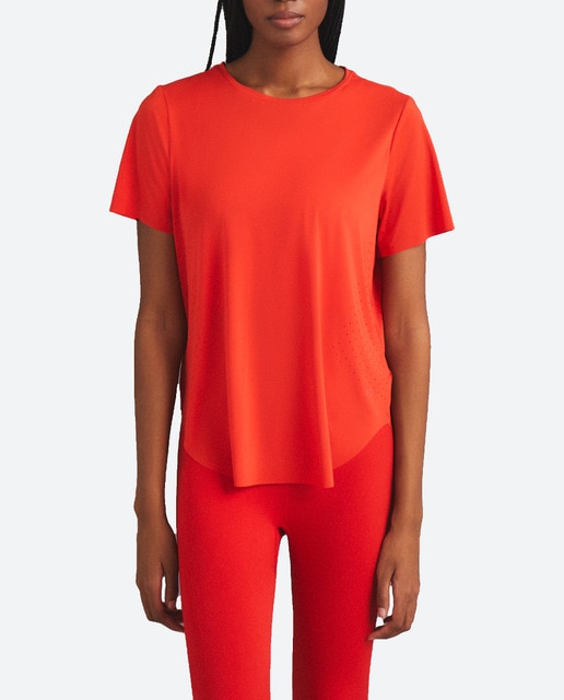 Imagen 0 de Camiseta de manga corta microperforada de training de mujer Boomerang