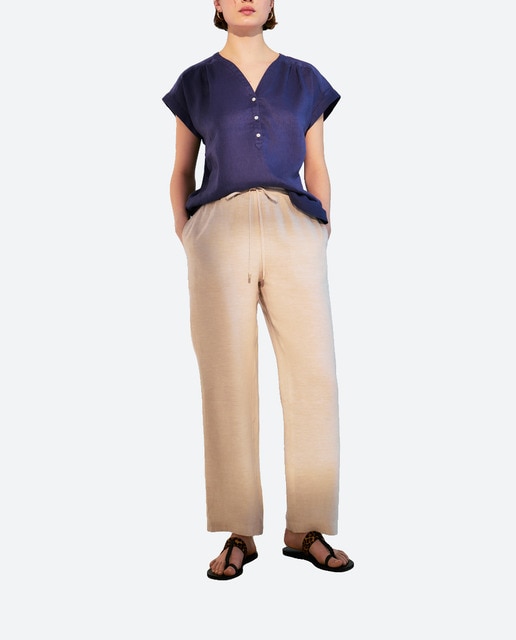 Imagen 0 de Pantalón recto jogger de mujer