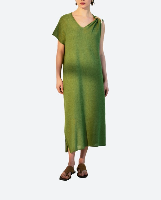 Imagen 0 de Vestido de punto largo