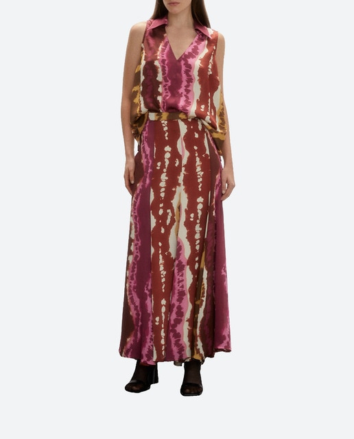 Imagen 0 de Falda midi estampada