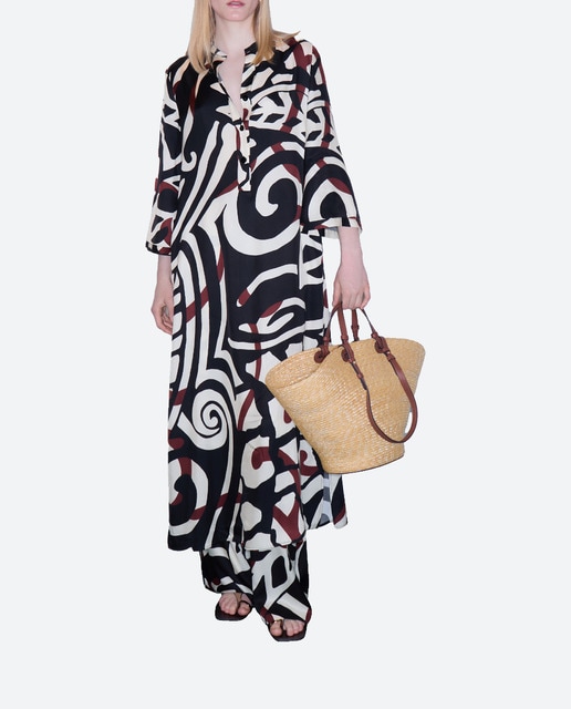 Imagen 0 de Vestido túnica estampado