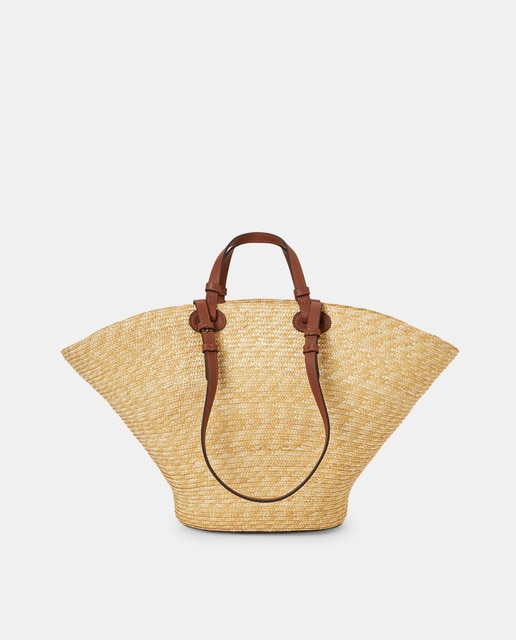 Imagen 0 de Bolso de mujer shopper de rafia grande