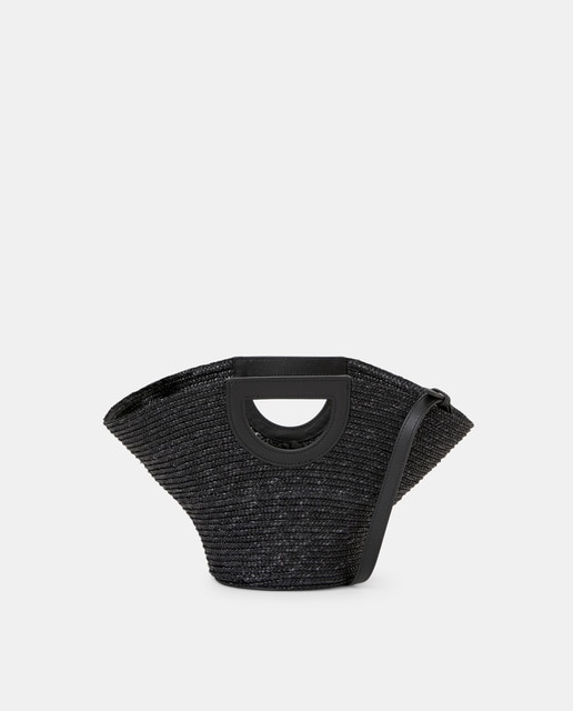 Imagen 0 de Bolso bandolera rafia pequeño.