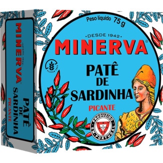 Paté Sardinha Picante lata 75 g - Minerva