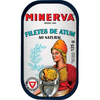Filetes de Atum Natural lata 120 g - Minerva
