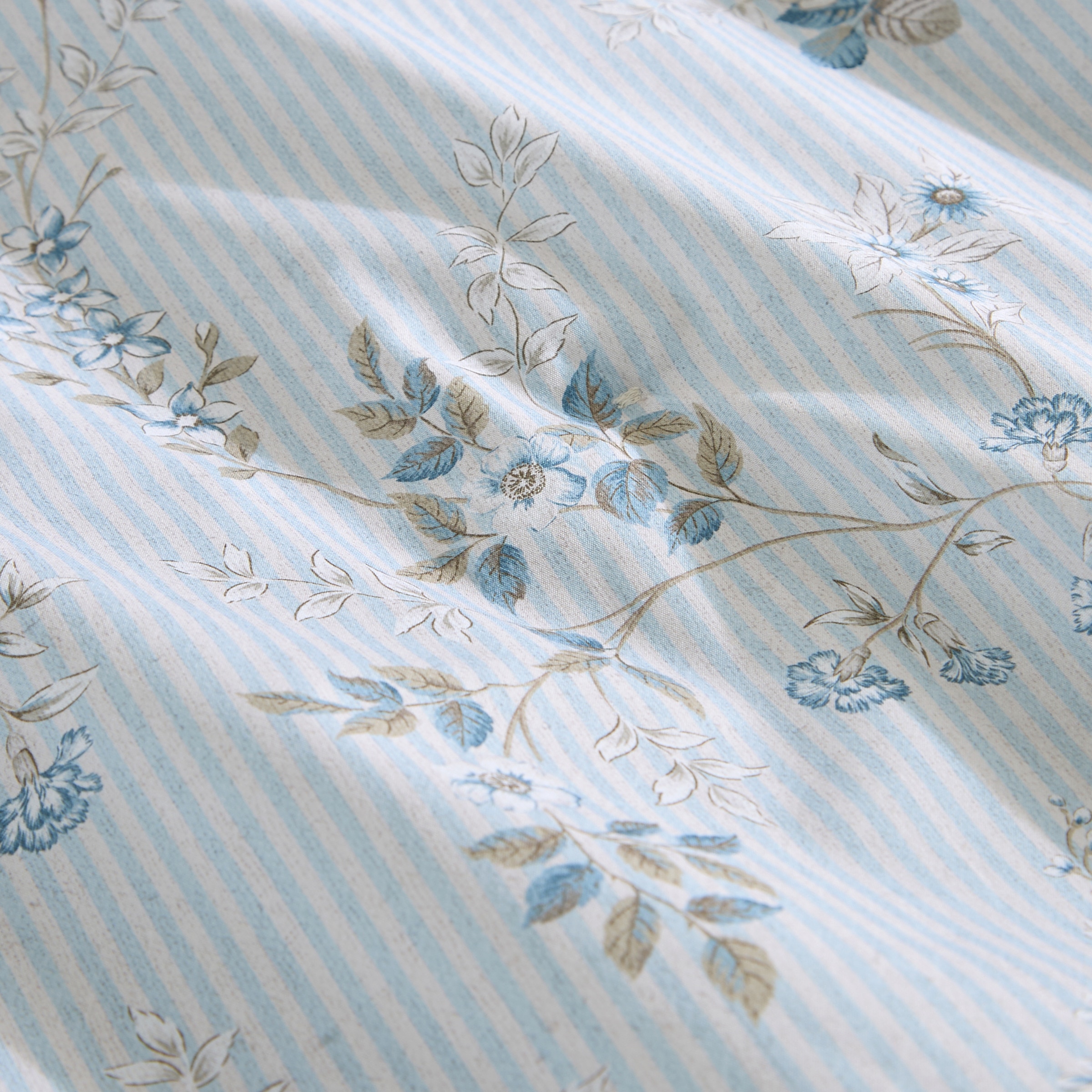 Edredón algodón Village Azul-3