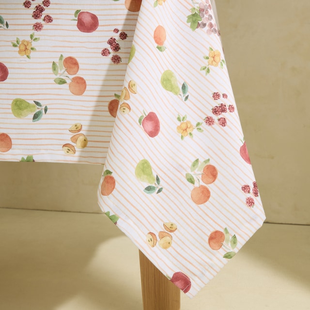 Imagen 0 de Mantel antimanchas resinado Frutos