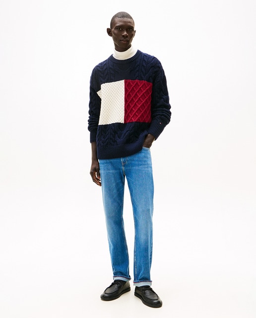 Imagem 0 de Jeans Straight Fit Lisas Denton