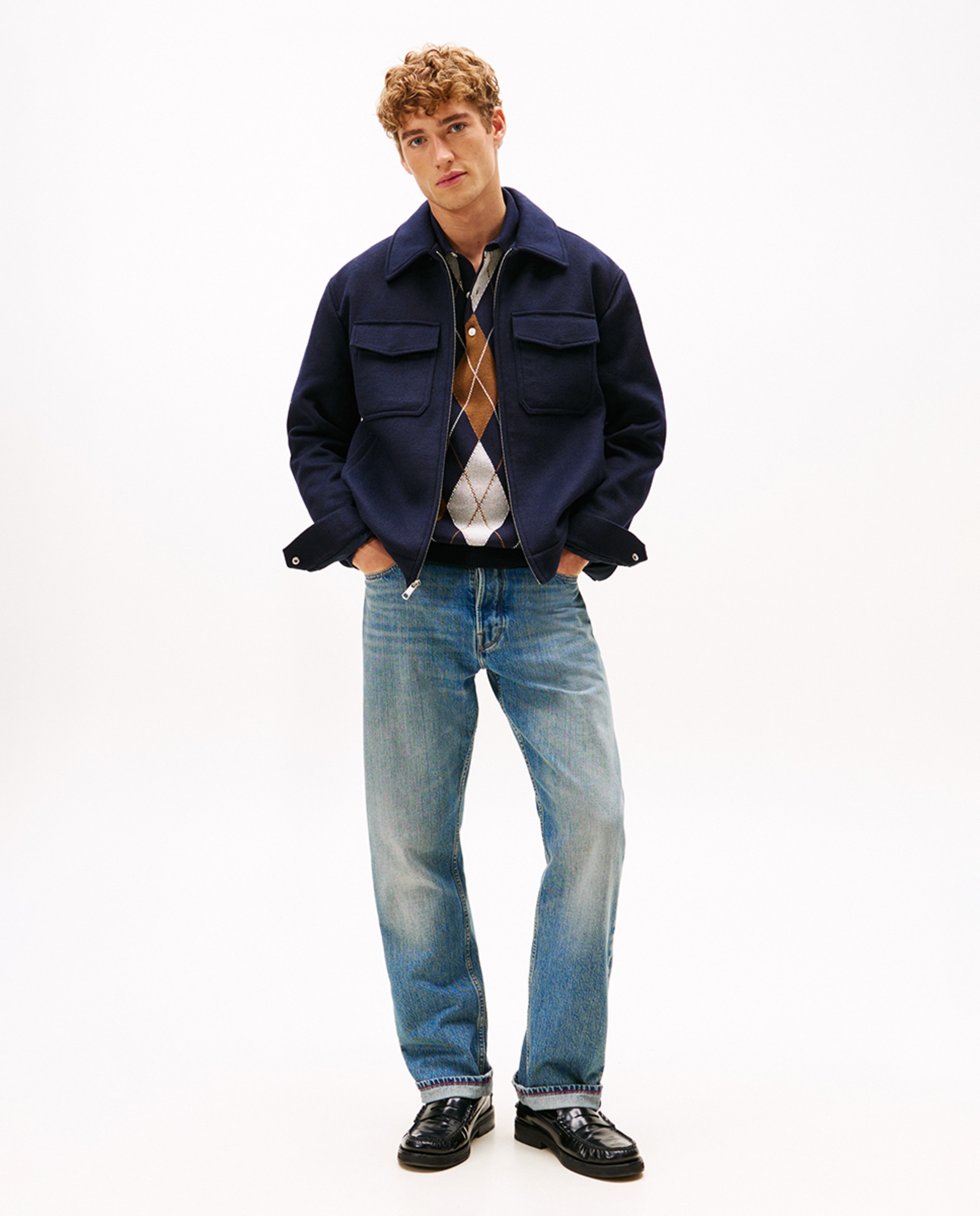 Jeans Straight Fit Lisas Dover Azul-1