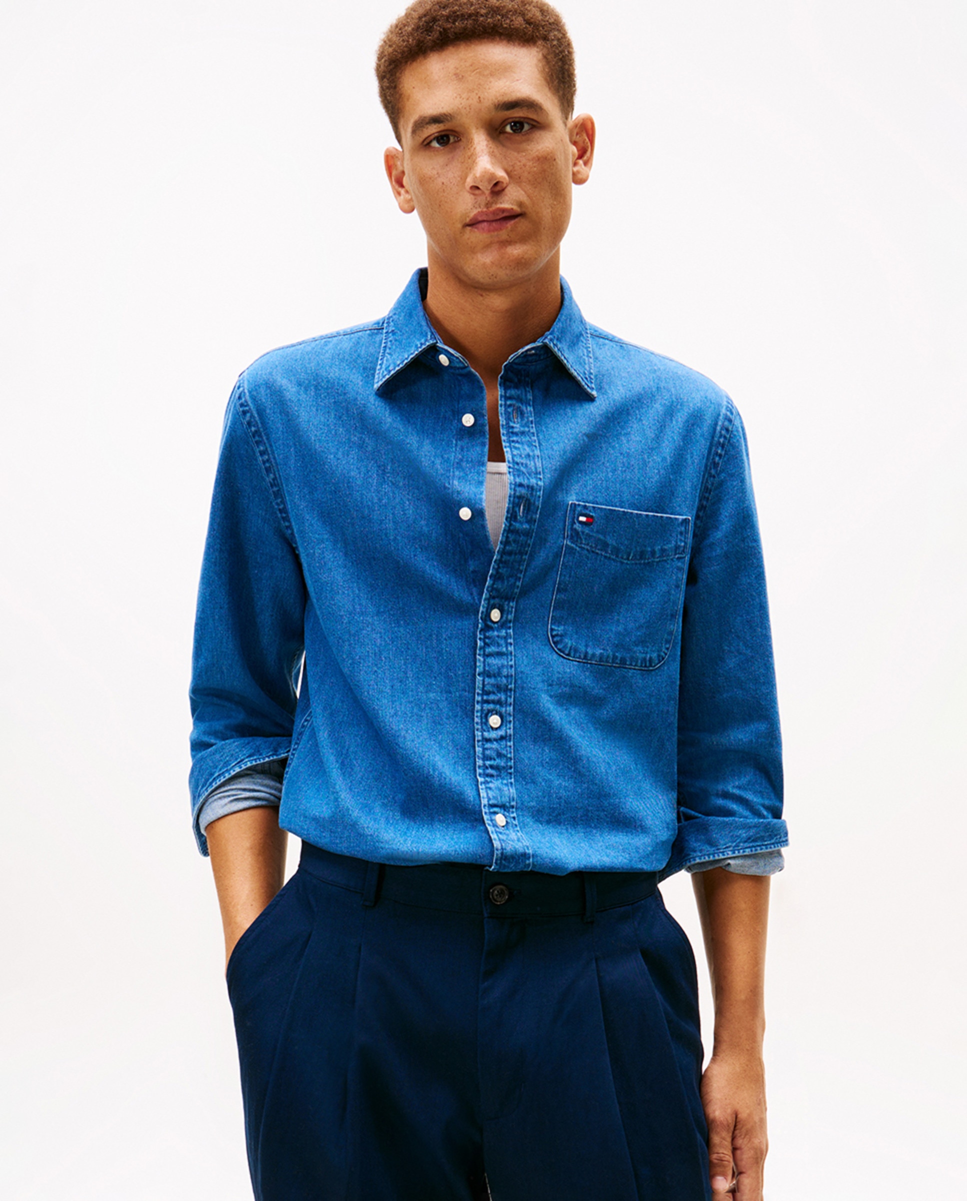 Imagem 0 de Camisa de Ganga Lisa