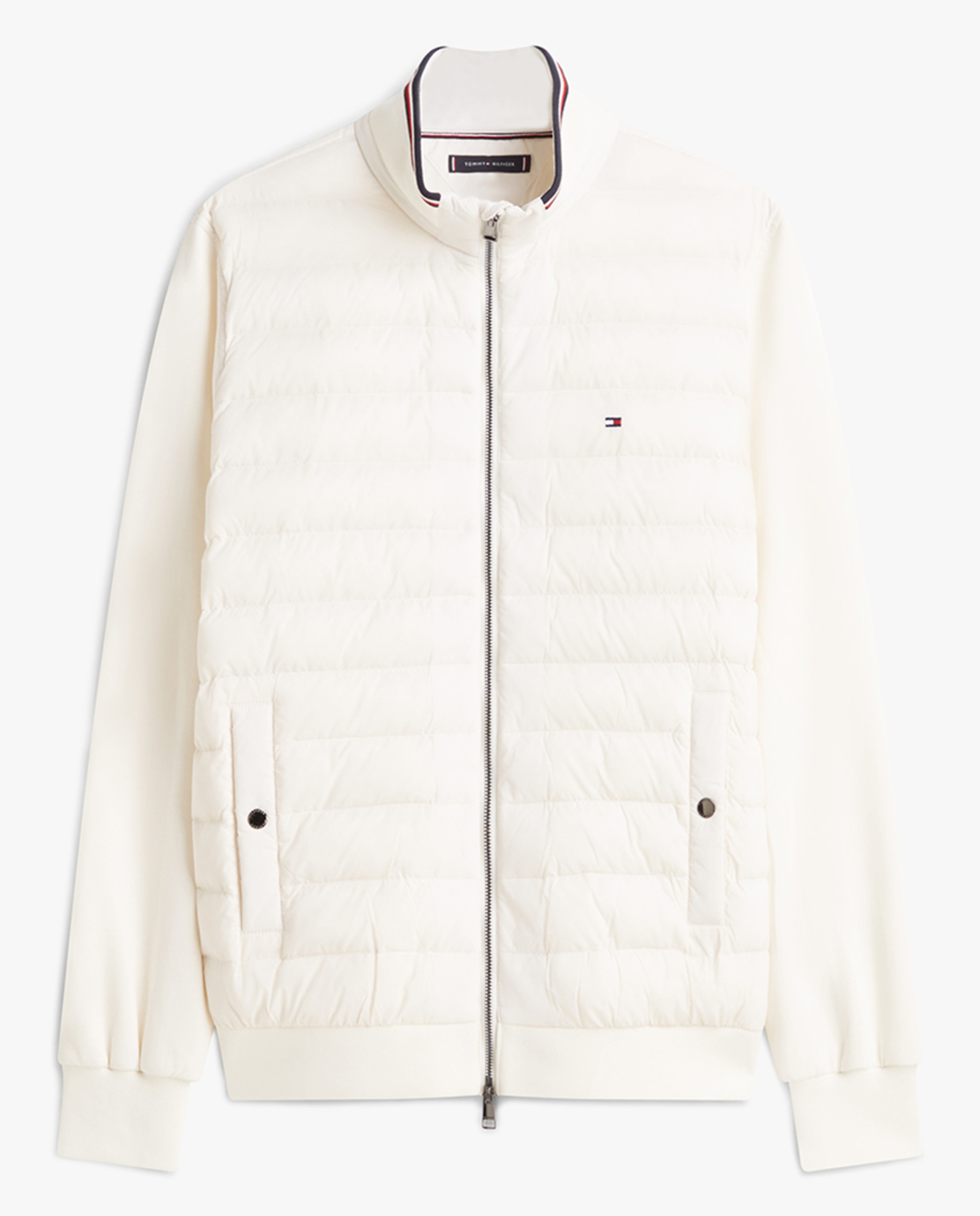 Casaco Acolchoado e Híbrido Branco-5