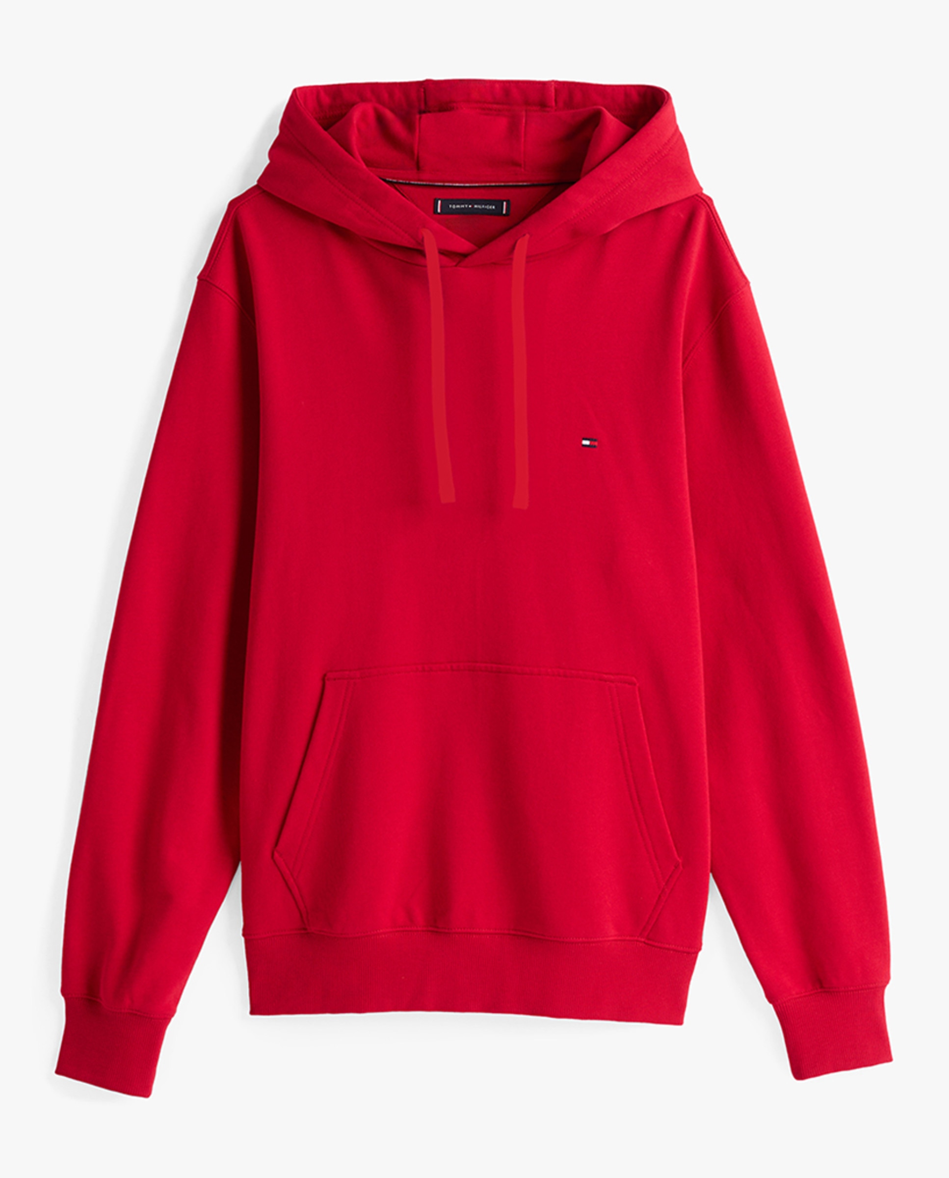 Sweatshirt Essential com Capuz Vermelho-4