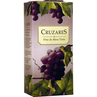 vino tinto brik 1 l - Cruzares