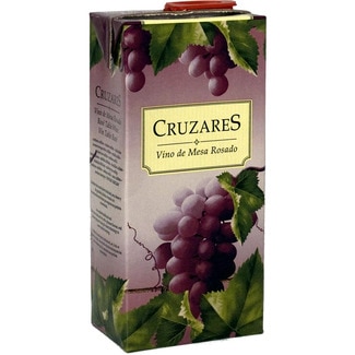 vino rosado brik 1 l - Cruzares