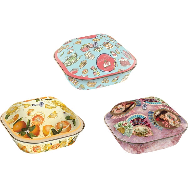 classic pannettone tin 600 g in a selection of designs