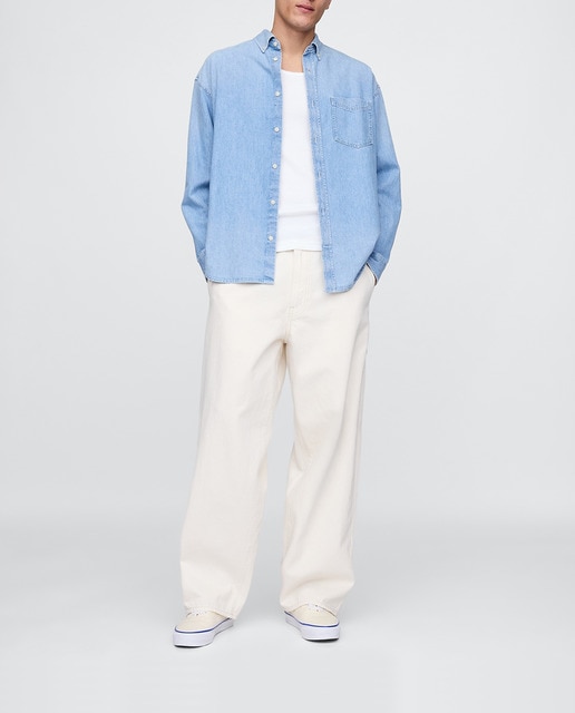 Imagen 0 de Pantalones de hombre extra baggy