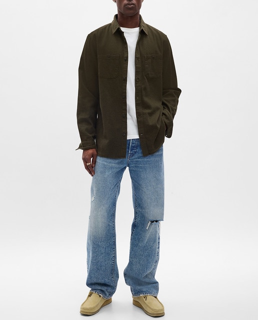 Imagen 0 de Vaqueros de hombre loose fit algodón orgánico