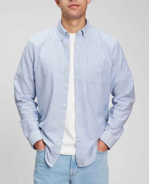 Imagen 0 de Camisa oxford de hombre standard fit mangas largas